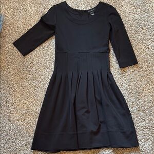 Pink Tartan Black Dress